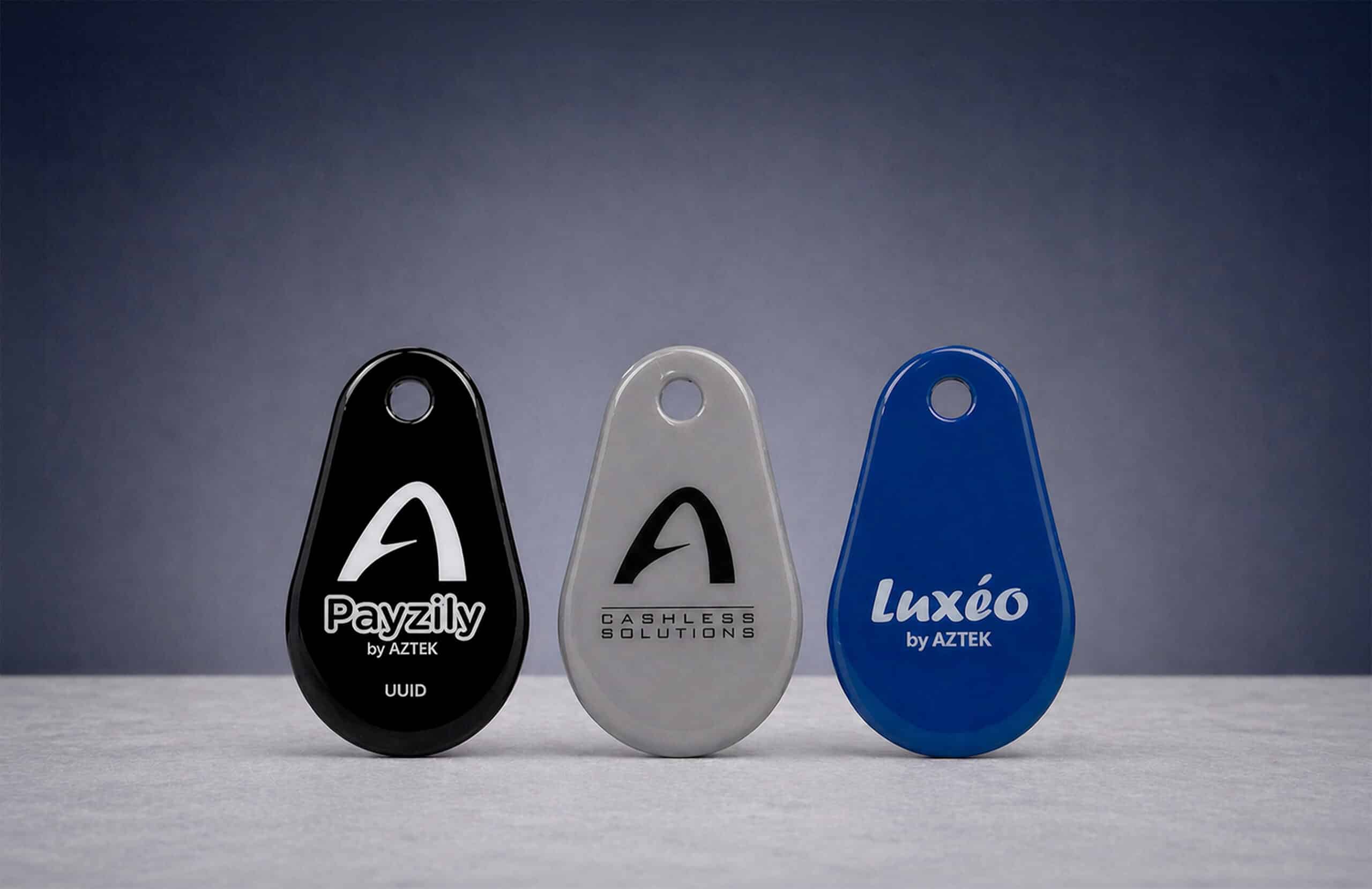 Badges de paiement Aztek pour automates et vending machines