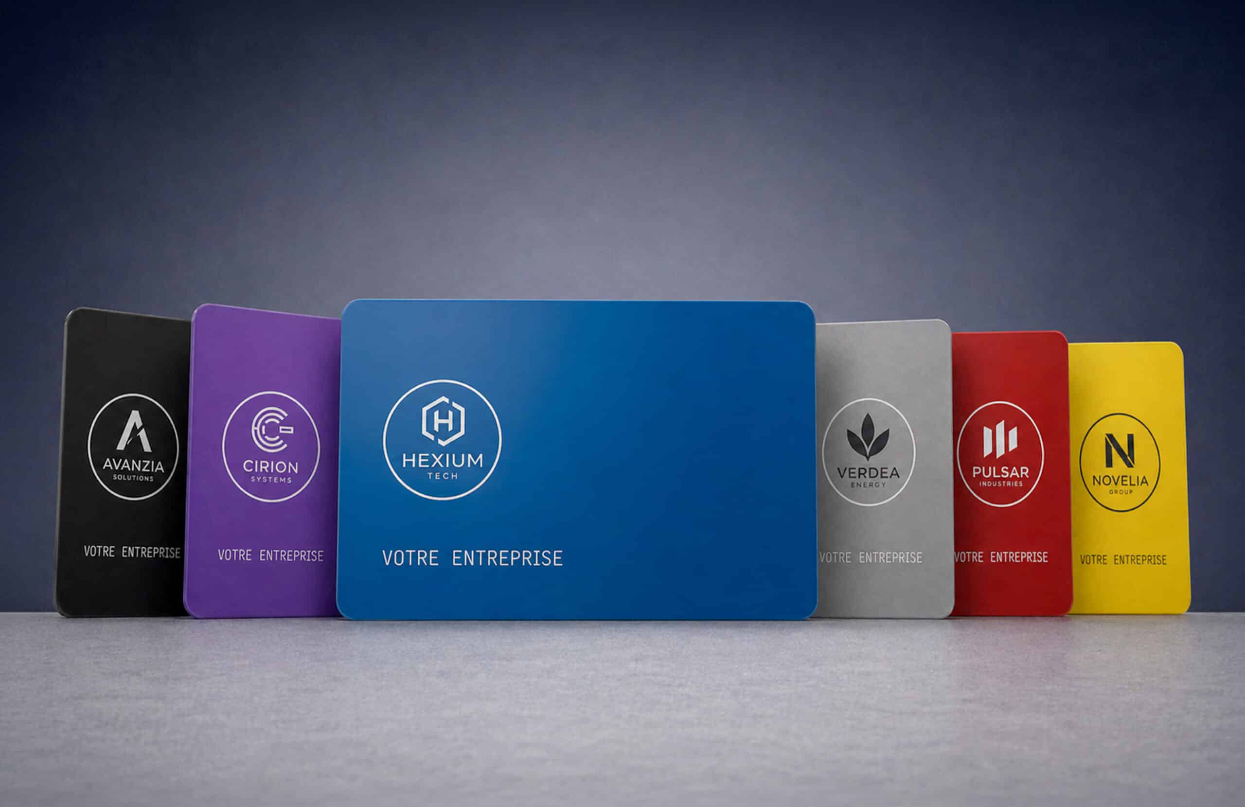 Cartes de paiement personnalisables pour machines automatiques Aztek