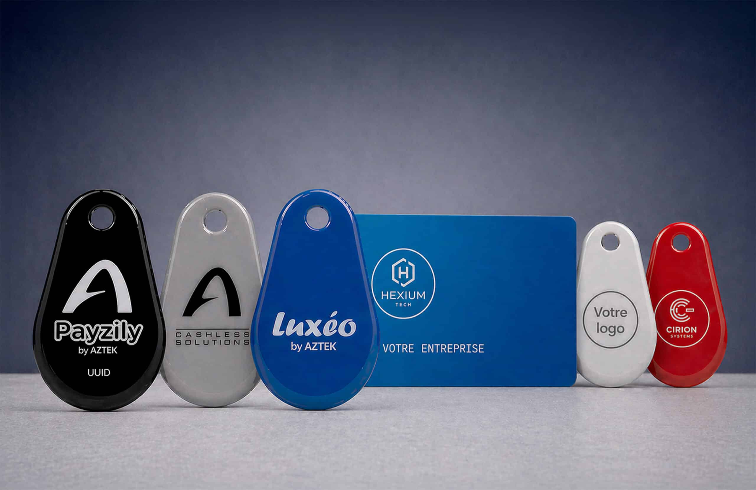 Tous les supports de paiement Aztek pour distributeurs automatiques